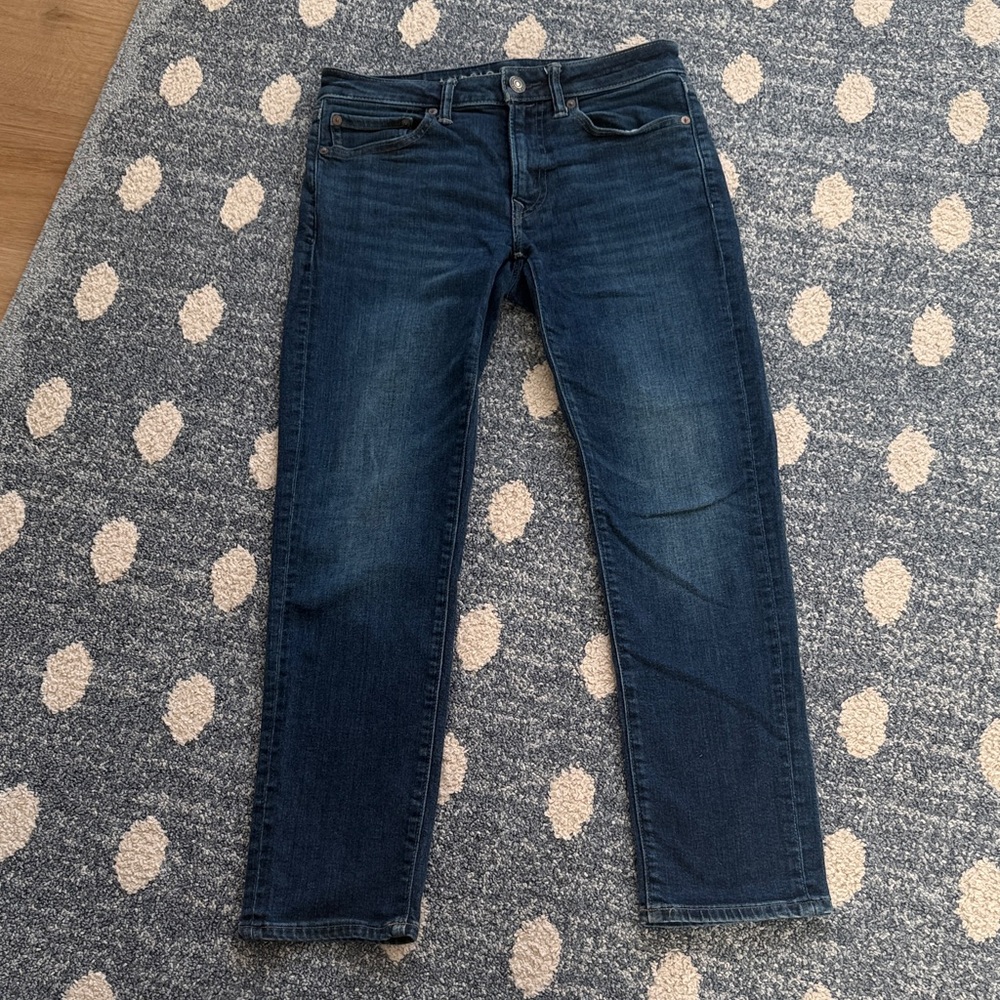 AE Slim Straight Denim Jeans